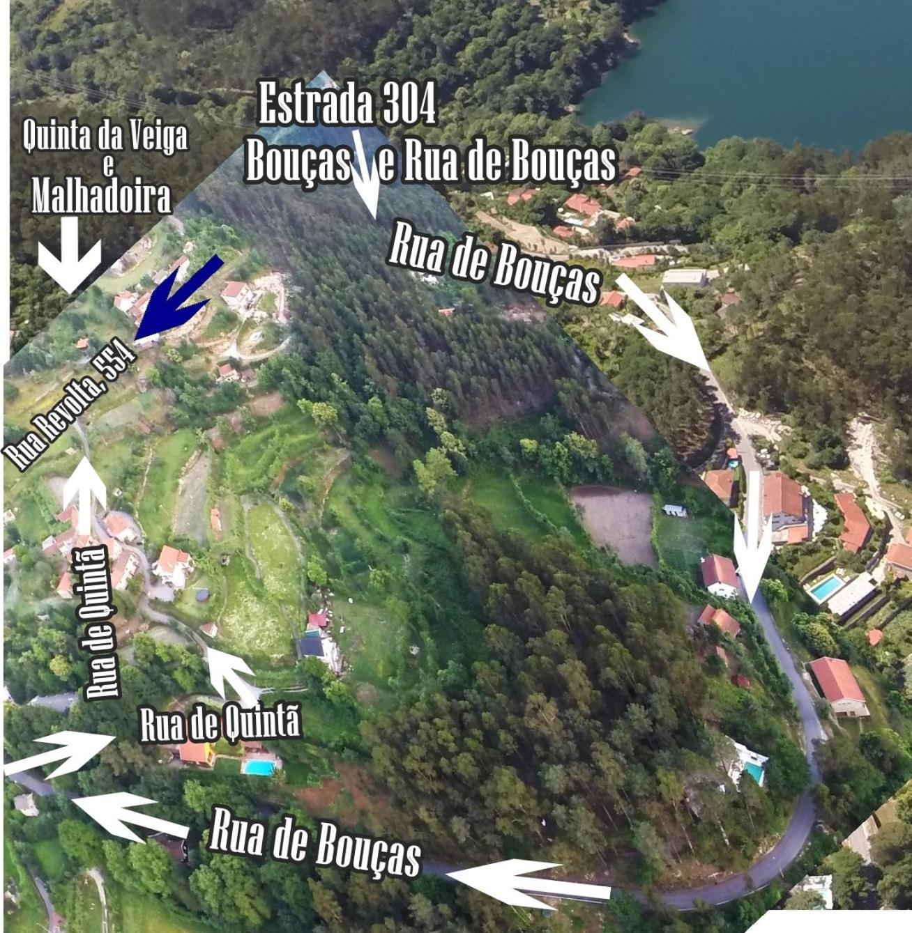 ヴィエイラ・ド・ミーニョ Quinta Da Veiga E Malhadoiraゲストハウス エクステリア 写真