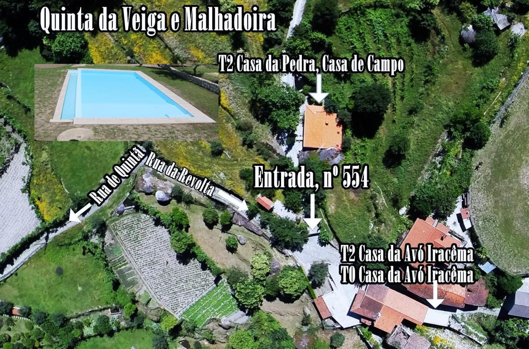 ヴィエイラ・ド・ミーニョ Quinta Da Veiga E Malhadoiraゲストハウス エクステリア 写真